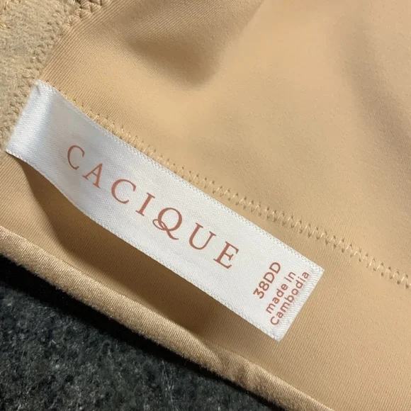 CACIQUE LIGHTLY LINED NO WIRE BRA - Picture 5 of 6
